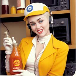 Miley Cyrus, Dial-a-Sauce · FFF\DAS\MCY\004