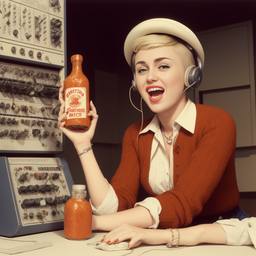 Miley Cyrus, Dial-a-Sauce · FFF\DAS\MCY\005