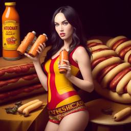 Megan Fox, Dial-a-Sauce · FFF\DAS\MF\010