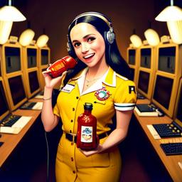 Meghan Markle, Dial-a-Sauce · FFF\DAS\MM\008