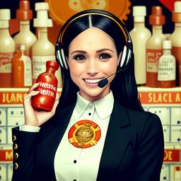 Meghan Markle, Dial-a-Sauce · FFF\DAS\MM\012