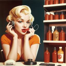 Marilyn Monroe, Dial-a-Sauce · FFF\DAS\MMO\003