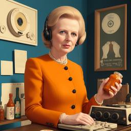 Margaret Thatcher, Dial-a-Sauce · FFF\DAS\MT\005
