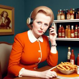 Margaret Thatcher, Dial-a-Sauce · FFF\DAS\MT\011