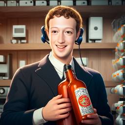 Mark Zuckerberg, Dial-a-Sauce · FFF\DAS\MZ\003