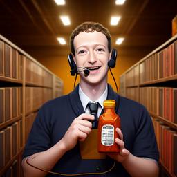 Mark Zuckerberg, Dial-a-Sauce · FFF\DAS\MZ\010