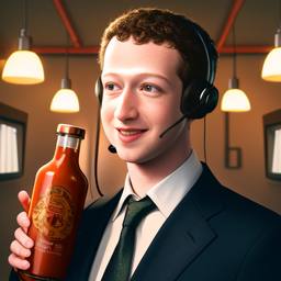 Mark Zuckerberg, Dial-a-Sauce · FFF\DAS\MZ\013