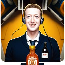 Mark Zuckerberg, Dial-a-Sauce · FFF\DAS\MZ\017