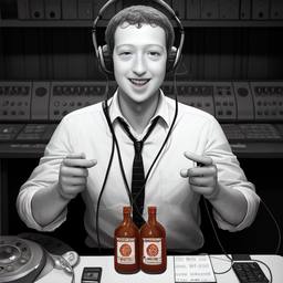 Mark Zuckerberg, Dial-a-Sauce · FFF\DAS\MZ\019