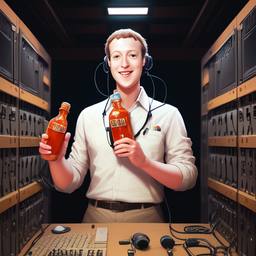 Mark Zuckerberg, Dial-a-Sauce · FFF\DAS\MZ\020