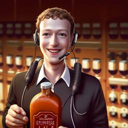Mark Zuckerberg, Dial-a-Sauce · FFF\DAS\MZ\021