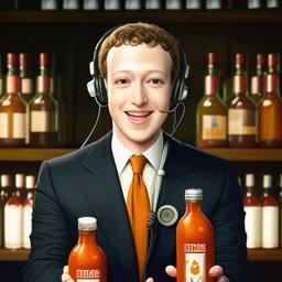 Mark Zuckerberg, Dial-a-Sauce · FFF\DAS\MZ\024