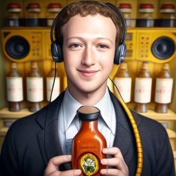 Mark Zuckerberg, Dial-a-Sauce · FFF\DAS\MZ\025