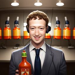 Mark Zuckerberg, Dial-a-Sauce · FFF\DAS\MZ\028