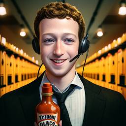 Mark Zuckerberg, Dial-a-Sauce · FFF\DAS\MZ\031