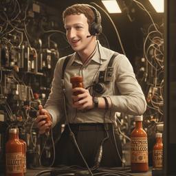 Mark Zuckerberg, Dial-a-Sauce · FFF\DAS\MZ\032