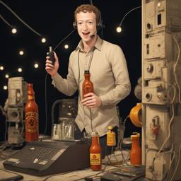 Mark Zuckerberg, Dial-a-Sauce · FFF\DAS\MZ\033