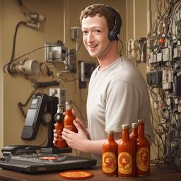 Mark Zuckerberg, Dial-a-Sauce · FFF\DAS\MZ\036