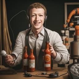 Mark Zuckerberg, Dial-a-Sauce · FFF\DAS\MZ\039