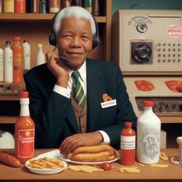 Nelson Mandela, Dial-a-Sauce · FFF\DAS\NM\005
