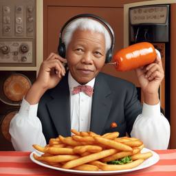 Nelson Mandela, Dial-a-Sauce · FFF\DAS\NM\007