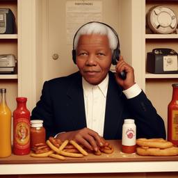 Nelson Mandela, Dial-a-Sauce · FFF\DAS\NM\012