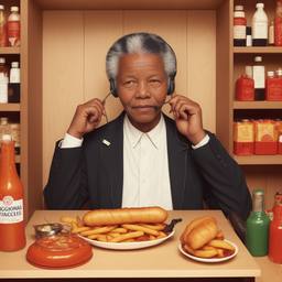 Nelson Mandela, Dial-a-Sauce · FFF\DAS\NM\013