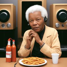 Nelson Mandela, Dial-a-Sauce · FFF\DAS\NM\014