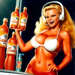 Pamela Anderson, Dial-a-Sauce · FFF\DAS\PA\007