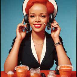 Rihanna, Dial-a-Sauce · FFF\DAS\RI\007