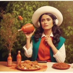Salma Hayek, Dial-a-Sauce · FFF\DAS\SH\001