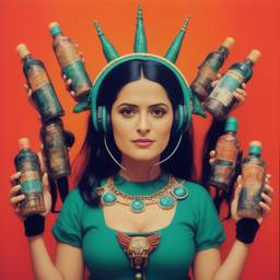 Salma Hayek, Dial-a-Sauce · FFF\DAS\SH\003