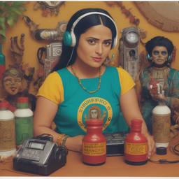 Salma Hayek, Dial-a-Sauce · FFF\DAS\SH\005