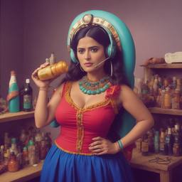 Salma Hayek, Dial-a-Sauce · FFF\DAS\SH\007