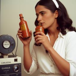 Salma Hayek, Dial-a-Sauce · FFF\DAS\SH\036