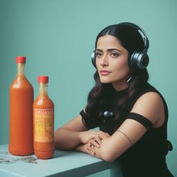 Salma Hayek, Dial-a-Sauce · FFF\DAS\SH\093