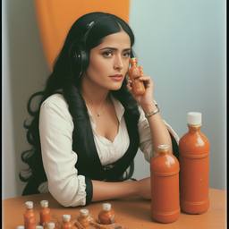 Salma Hayek, Dial-a-Sauce · FFF\DAS\SH\103