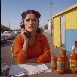 Salma Hayek, Dial-a-Sauce · FFF\DAS\SH\111
