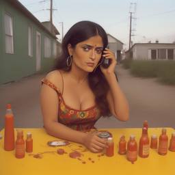 Salma Hayek, Dial-a-Sauce · FFF\DAS\SH\114