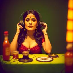Salma Hayek, Dial-a-Sauce · FFF\DAS\SH\115