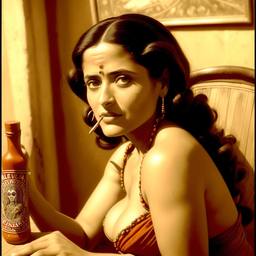 Salma Hayek, Dial-a-Sauce · FFF\DAS\SH\123