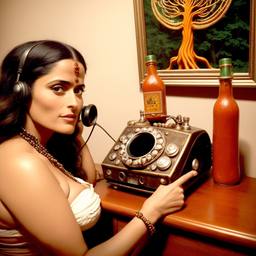 Salma Hayek, Dial-a-Sauce · FFF\DAS\SH\124