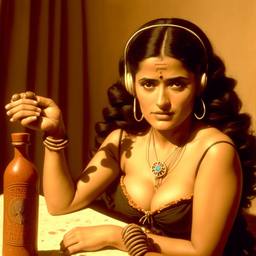 Salma Hayek, Dial-a-Sauce · FFF\DAS\SH\125
