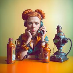 Scarlett Johansson, Dial-a-Sauce · FFF\DAS\SJO\002
