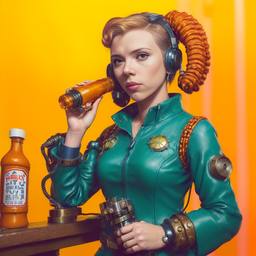 Scarlett Johansson, Dial-a-Sauce · FFF\DAS\SJO\004