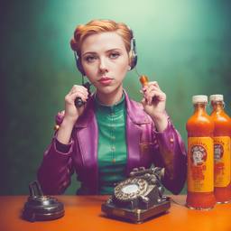 Scarlett Johansson, Dial-a-Sauce · FFF\DAS\SJO\007