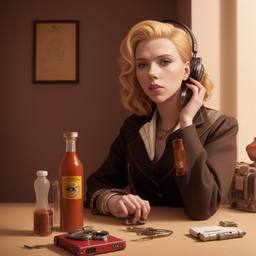 Scarlett Johansson, Dial-a-Sauce · FFF\DAS\SJO\011