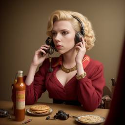 Scarlett Johansson, Dial-a-Sauce · FFF\DAS\SJO\012