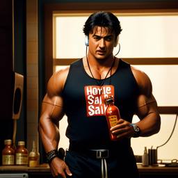 Sylvester Stallone, Dial-a-Sauce · FFF\DAS\SS\011