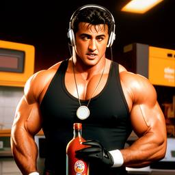 Sylvester Stallone, Dial-a-Sauce · FFF\DAS\SS\012